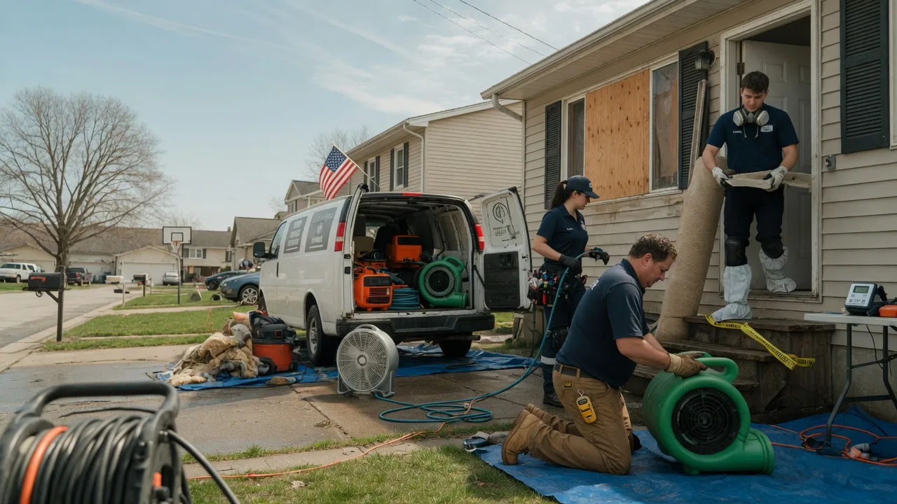 Water Damage Restoration in South Bloomingville, OH near me